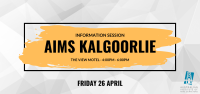 AIMS Kalgoorlie Info Session